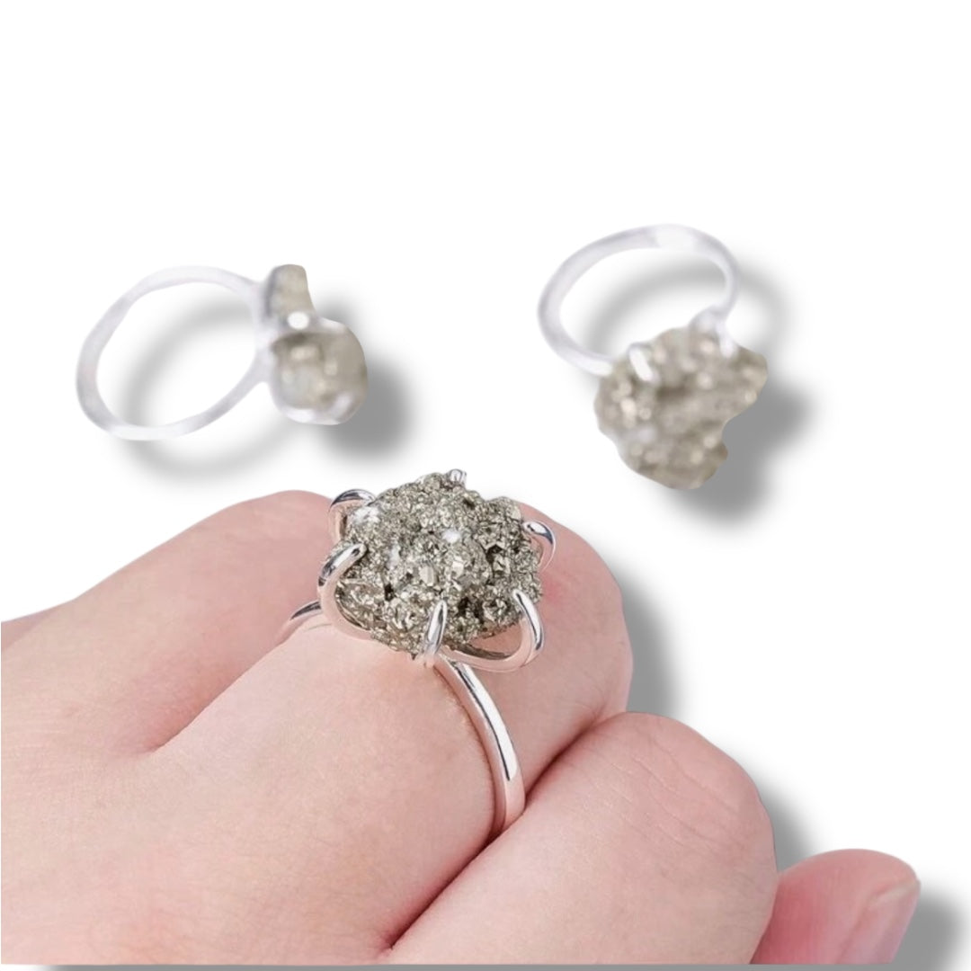 Anillo de pirita